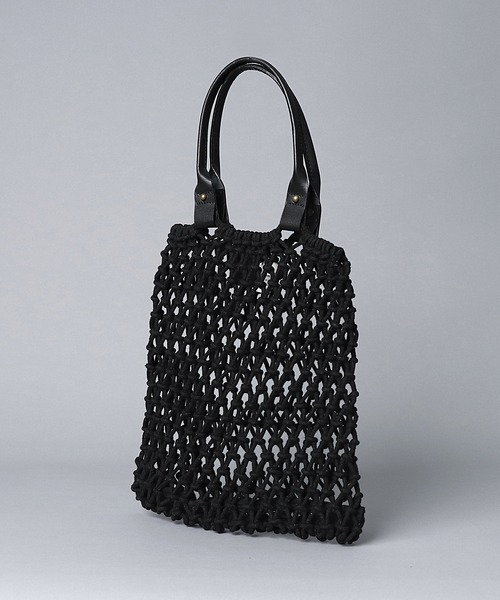 MAISON N.H PARIS（メゾンエヌアッシュパリ）の「【 MAISON N.H PARIS / メゾンエヌアッシュパリ 】 GOA（ハンドバッグ・レディース・ブラック/ナチュラル・FREE）」の8枚目の写真