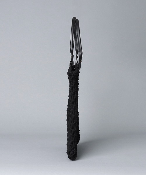 MAISON N.H PARIS（メゾンエヌアッシュパリ）の「【 MAISON N.H PARIS / メゾンエヌアッシュパリ 】 GOA（ハンドバッグ・レディース・ブラック/ナチュラル・FREE）」の10枚目の写真