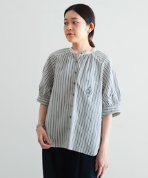 NOMBRE IMPAIR | ヴィンテージタイプライター　クレリックシャツ(シャツ/ブラウス)