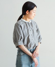 NOMBRE IMPAIR | ヴィンテージタイプライター　クレリックシャツ(シャツ/ブラウス)