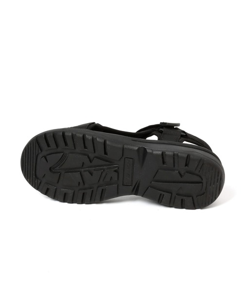 GLOBAL WORK(グローバルワーク)の「ラクエアトレイルサンダル/273243(サンダル・メンズ・ブラック/グリーン・MEDIUM/LARGE)」の15枚目の写真