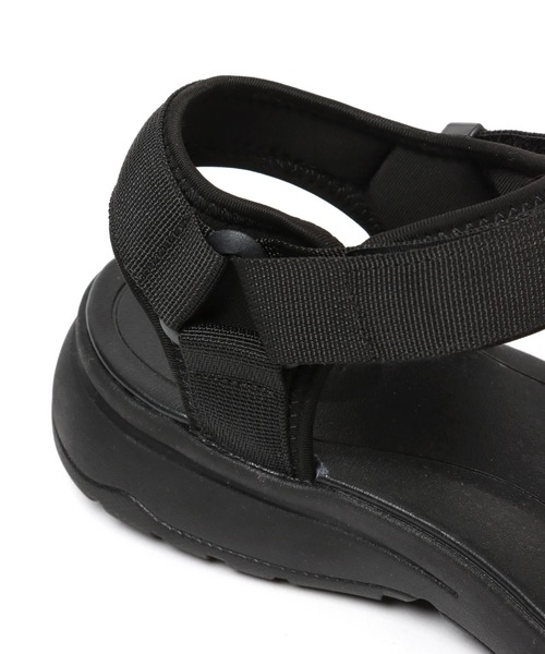GLOBAL WORK(グローバルワーク)の「ラクエアトレイルサンダル/273243(サンダル・メンズ・ブラック/グリーン・MEDIUM/LARGE)」の9枚目の写真