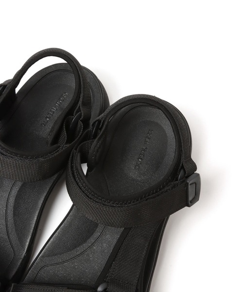 GLOBAL WORK(グローバルワーク)の「ラクエアトレイルサンダル/273243(サンダル・メンズ・ブラック/グリーン・MEDIUM/LARGE)」の18枚目の写真