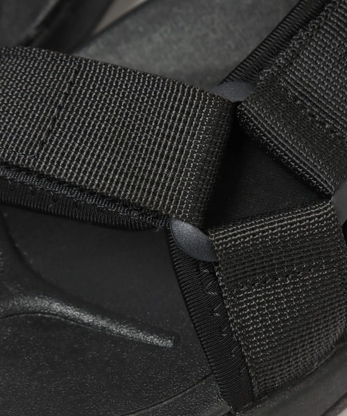 GLOBAL WORK(グローバルワーク)の「ラクエアトレイルサンダル/273243(サンダル・メンズ・ブラック/グリーン・MEDIUM/LARGE)」の12枚目の写真