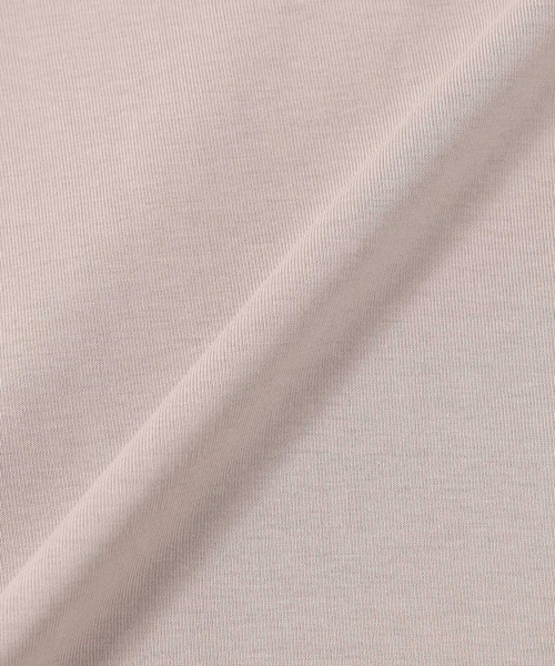 LEPSIM(レプシィム)の「マルチキノウチュニック 262406(Tシャツ/カットソー・レディース・ブラック/オフホワイト/オレンジ/グリーン/グレイッシュベージュ・FREE)」の10枚目の写真
