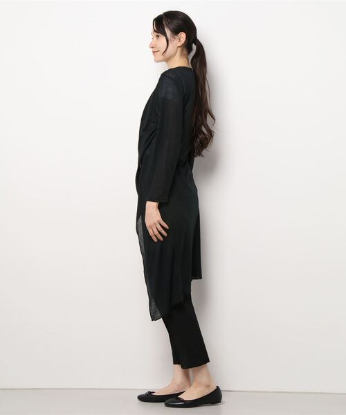 Felt-Maglietta（フェルトマリエッタ）の「UVケアロングカーディガン（カーディガン/ボレロ・レディース・ホワイト/ブラック/ネイビー/グレー・FREE）」の7枚目の写真