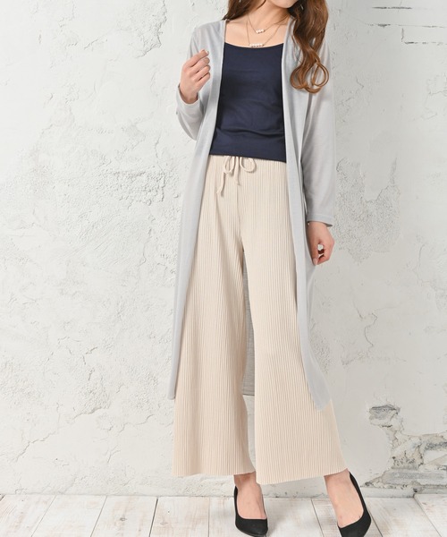 Felt-Maglietta（フェルトマリエッタ）の「UVケアロングカーディガン（カーディガン/ボレロ・レディース・ホワイト/ブラック/ネイビー/グレー・FREE）」の21枚目の写真