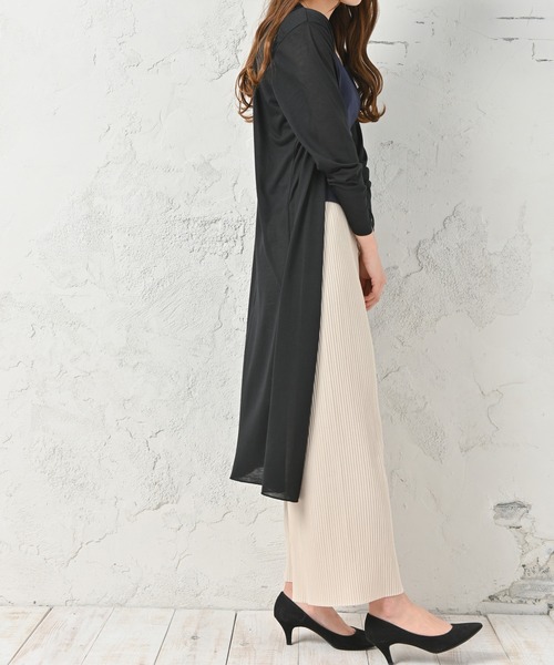 Felt-Maglietta（フェルトマリエッタ）の「UVケアロングカーディガン（カーディガン/ボレロ・レディース・ホワイト/ブラック/ネイビー/グレー・FREE）」の22枚目の写真