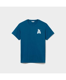 吸水速乾 グラフィック 半袖Tシャツ(BIG A)