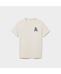 吸水速乾 グラフィック 半袖Tシャツ(BIG A)
