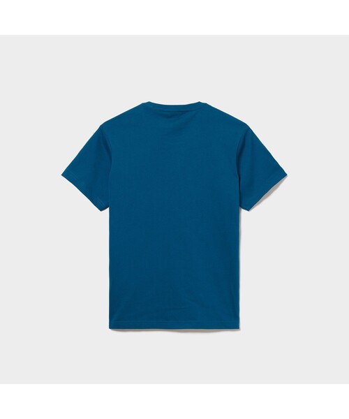 AIGLE(エーグル)の「吸水速乾 グラフィック 半袖Tシャツ(BIG A)(Tシャツ/カットソー・メンズ・アイボリー/ダークブルー・LL/S/M/L)」の7枚目の写真