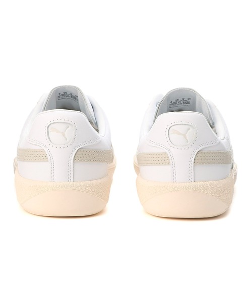 PUMA（プーマ）の「PUMA プーマ ユニセックス プーマ アーミートレーナー CROC スニーカー（スニーカー・メンズ・ホワイト×グレー/カーキ・28.5cm/23.5cm/26.5cm/26.0cm/24.0cm/28.0cm/25.5cm/22.5cm/27.0cm/23.0cm/27.5cm/24.5cm/22.0cm/29.0cm/25.0cm/30.0cm）」の9枚目の写真