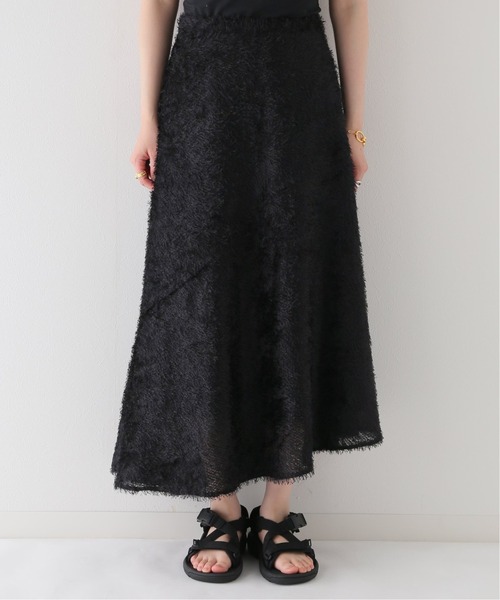 PROVOKE （プロヴォーク）の「【PROVOKE/プロヴォーク】fusa-fusa maxi skirt：スカート（スカート・レディース・ピンク/ブラック・FREE）」の22枚目の写真