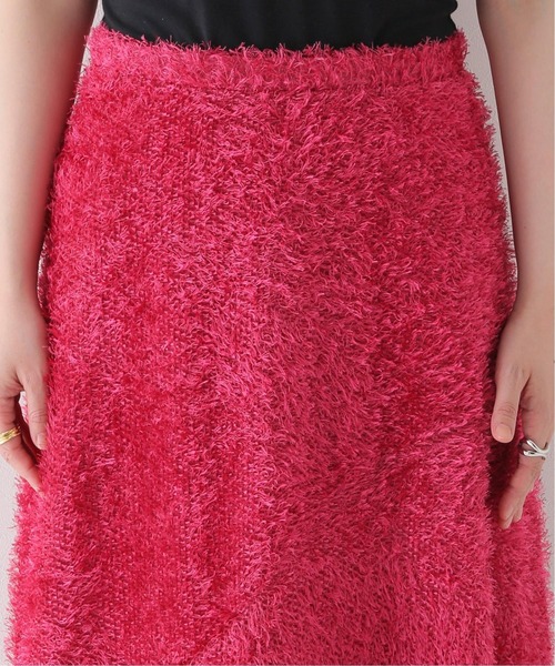 PROVOKE （プロヴォーク）の「【PROVOKE/プロヴォーク】fusa-fusa maxi skirt：スカート（スカート・レディース・ピンク/ブラック・FREE）」の11枚目の写真