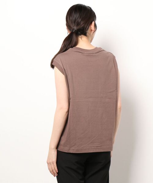 RODEO CROWNS WIDE BOWL（ロデオクラウンズワイドボウル）の「フレンチスリーブTシャツ（Tシャツ/カットソー・レディース・グリーン/ブラウン/ブラック/ホワイト・FREE）」の20枚目の写真