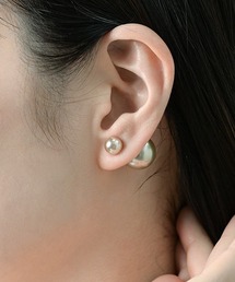 F&D : パールバックキャッチピアス