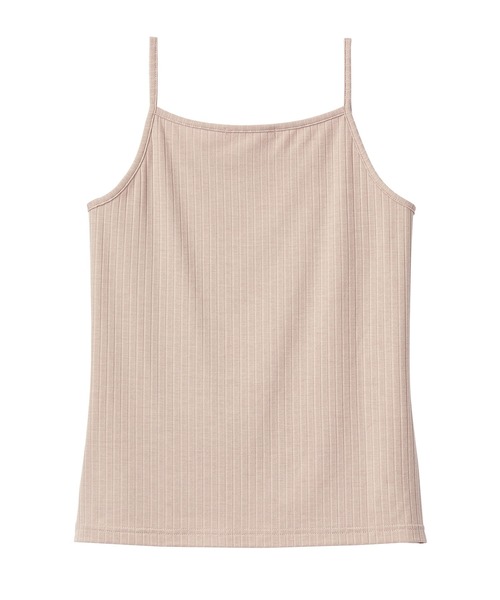 aimerfeel（エメフィール）の「【WEB限定】リブフリル ショートパンツ 3点セット（ルームウェア/パジャマ・レディース・プラム/チャコールグレー/ピンクベージュ/杢グレー/ピンク/ライトグリーン/サーモンピンク/グレイッシュブルー/パープル/オフホワイト/モカ・MEDIUM/LARGE）」の13枚目の写真