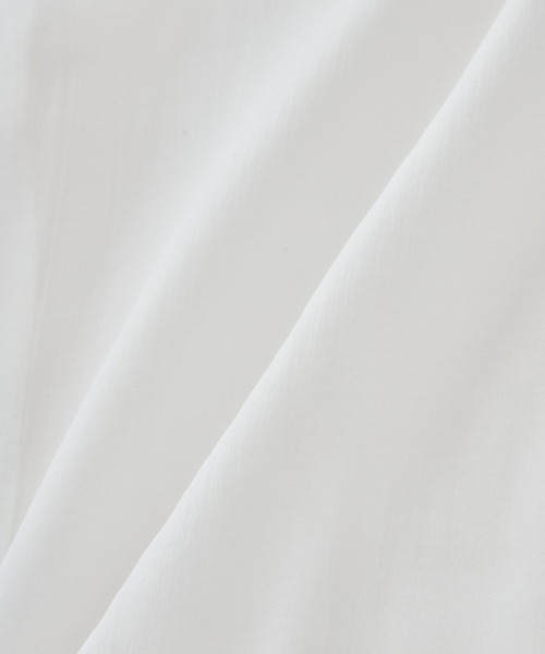 byYOUANCE(バイユアンス)の「シアーミリタリーベスト(ベスト・レディース・ホワイト/ブラック・FREE)」の16枚目の写真