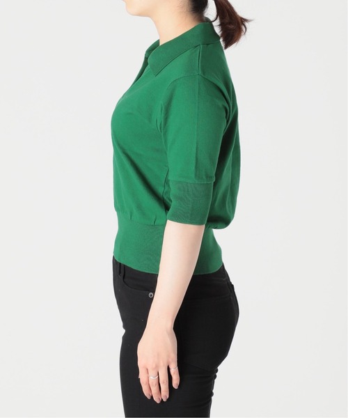 Oriens JOURNAL STANDARD(オリエンス ジャーナルスタンダード)の「ミニスキッパーポロシャツ(Tシャツ/カットソー・レディース・ピンク/グリーン/アイボリー・FREE)」の21枚目の写真