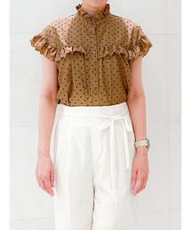 Te chichi | デシンフリルブラウス(シャツ/ブラウス)
