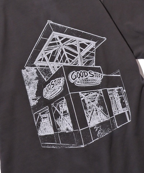 CAL.Berries(カルベリーズ)の「CAL.Berries/カルベリーズ PRINT Tee Tシャツ バックプリント(Tシャツ/カットソー・メンズ・オフホワイト/ブラック・S/L/M)」の18枚目の写真