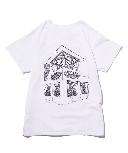 CAL.Berries(カルベリーズ)の「CAL.Berries/カルベリーズ PRINT Tee Tシャツ バックプリント(Tシャツ/カットソー・メンズ・オフホワイト/ブラック・S/L/M)」の9枚目の写真