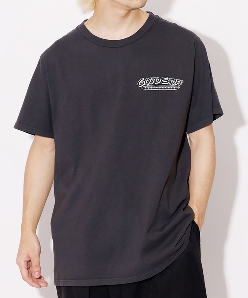 CAL.Berries(カルベリーズ)の「CAL.Berries/カルベリーズ PRINT Tee Tシャツ バックプリント(Tシャツ/カットソー・メンズ・オフホワイト/ブラック・S/L/M)」の21枚目の写真