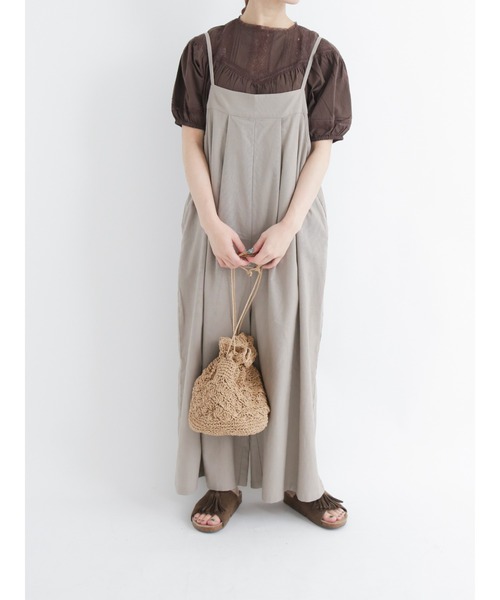 Samansa Mos2（サマンサ モスモス）の「切替レースブラウス（シャツ/ブラウス・レディース・ブラック/ブラウン/オフホワイト/ミント・ﾌﾘ-）」の21枚目の写真