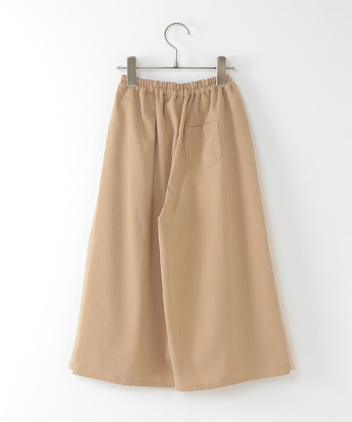 ikka(イッカ)の「サイドシフォン切り替えワイドパンツ(120~160cm)(その他パンツ・キッズ・ベージュ/ネイビー・130/160/120/140/150)」の3枚目の写真