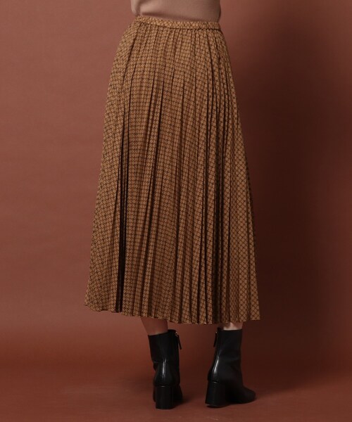DRESSTERIOR(ドレステリア)の「◆小紋プリントプリーツスカート(スカート・レディース・ブラウン系1・40/38/36/34)」の18枚目の写真