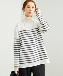 SLOBE IENA | 【LE MINOR/ルミノア】SLOBE別注パネルボーダーカットソー(Tシャツ/カットソー)