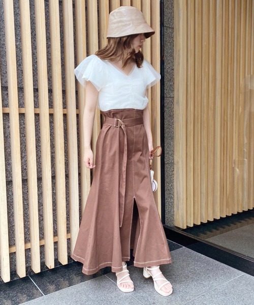 one after another NICE CLAUP(ワンアフターアナザーナイスクラップ)の「【2022AWアイテム】フェイクレザークローシュハット(ハット・レディース・ブラウン/ダークブラウン/ベージュ・FREE)」の8枚目の写真