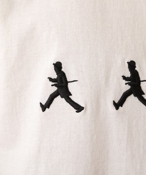 40ct&525(フォーティーカラッツアンドゴーニーゴ)の「ラスタウォーカー丸胴半袖Tシャツ(Tシャツ/カットソー・メンズ・ダークグレー/ホワイト・03/02)」の11枚目の写真