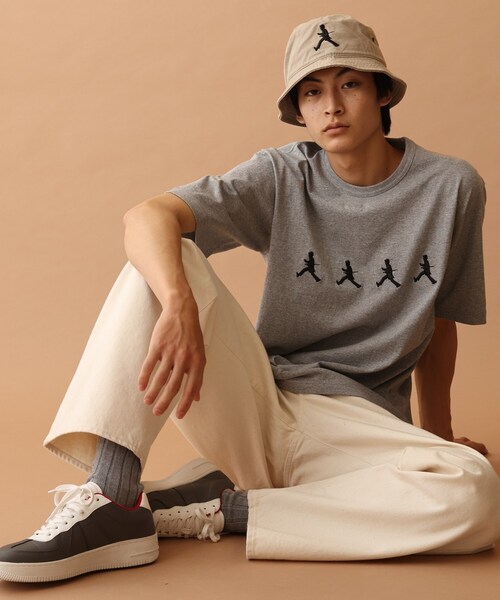 40ct&525(フォーティーカラッツアンドゴーニーゴ)の「ラスタウォーカー丸胴半袖Tシャツ(Tシャツ/カットソー・メンズ・ダークグレー/ホワイト・03/02)」の17枚目の写真