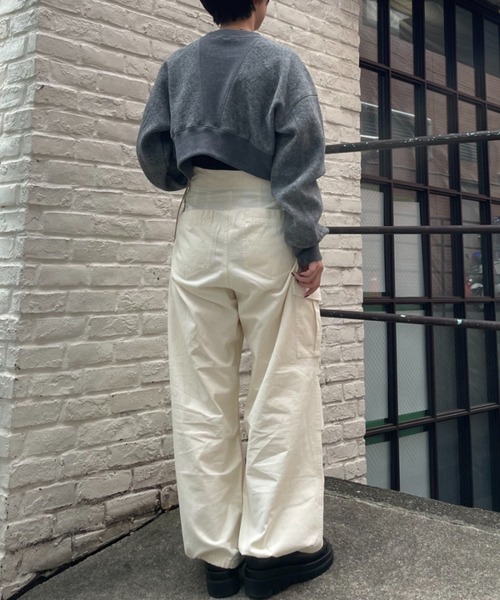 CIAOPANIC(チャオパニック)の「【CPC SCAMP】M-51 レースアップカーゴパンツ(カーゴパンツ・レディース・ホワイト/ベージュ/カーキ・SMALL/MEDIUM)」の11枚目の写真