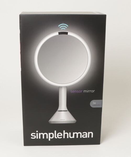 SIMPLEHUMAN / センサーミラー ブライトネスタッチコントロール（拡大