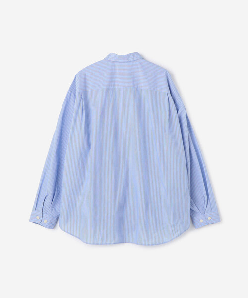 DANTON（ダントン）の「DANTON | T/Cポプリン ワークシャツ MEN（シャツ/ブラウス・メンズ・ブルー系その他/ブルー系その他5/ブルー系その他6・40/42/44）」の4枚目の写真