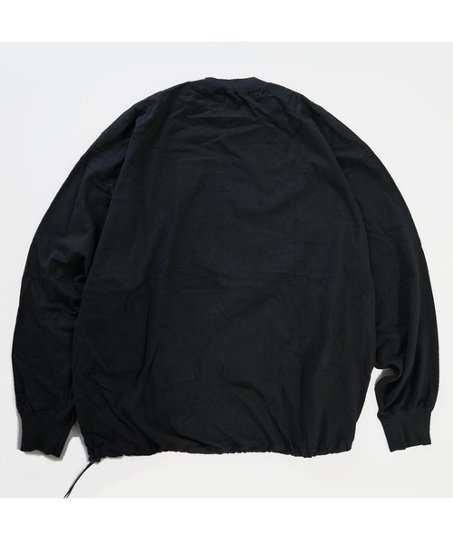 REMI RELIEF（レミレリーフ）の「REMI RELIEF(レミレリーフ)　別注16/-天竺ロンT (garigari)（Tシャツ/カットソー・メンズ・ブラック/オフホワイト・MEDIUM/LARGE/X-LARGE）」の11枚目の写真