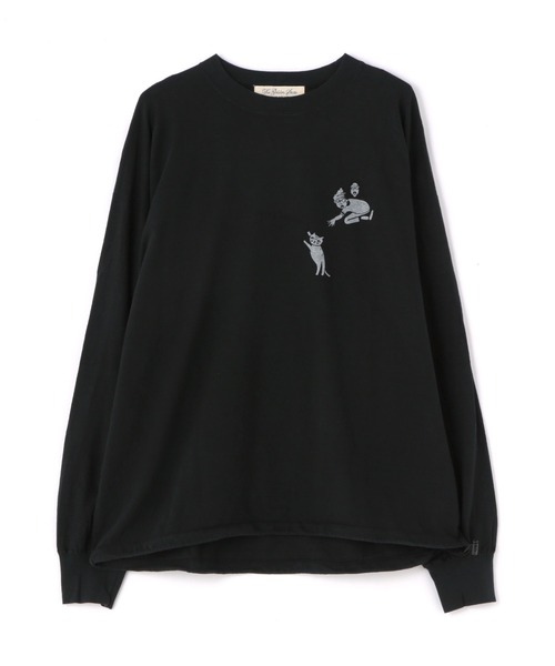 REMI RELIEF（レミレリーフ）の「REMI RELIEF(レミレリーフ)　別注16/-天竺ロンT (garigari)（Tシャツ/カットソー・メンズ・ブラック/オフホワイト・MEDIUM/LARGE/X-LARGE）」の13枚目の写真