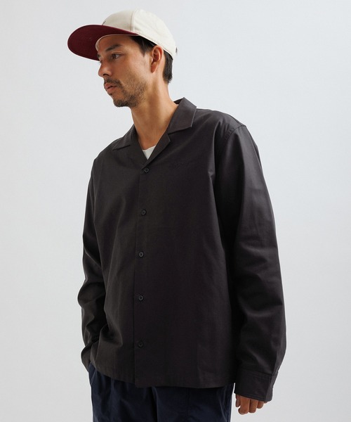 Saturdays NYC（サタデーズ ニューヨークシティ ）の「Marco Script LS Shirt（シャツ/ブラウス・メンズ・パープル/ブラック/オフホワイト・L/M/S/XL/X-SMALL）」の22枚目の写真