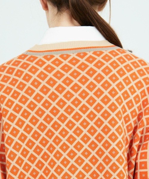 FRAPBOIS(フラボア)の「コモンカーデ(カーディガン/ボレロ・レディース・ベージュ/ブラック・1/2)」の9枚目の写真