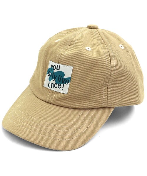 Ampersand（アンパサンド）の「デイリーキャップ_UVカット（キャップ・キッズ・ブラック/ベージュ/ピンク/インディゴブルー・50/54/58）」の2枚目の写真