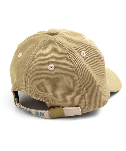 Ampersand（アンパサンド）の「デイリーキャップ_UVカット（キャップ・キッズ・ブラック/ベージュ/ピンク/インディゴブルー・50/54/58）」の8枚目の写真