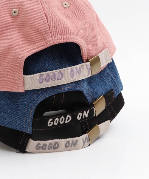 Ampersand（アンパサンド）の「デイリーキャップ_UVカット（キャップ・キッズ・ブラック/ベージュ/ピンク/インディゴブルー・50/54/58）」の12枚目の写真