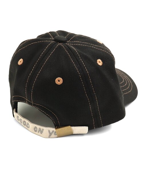 Ampersand（アンパサンド）の「デイリーキャップ_UVカット（キャップ・キッズ・ブラック/ベージュ/ピンク/インディゴブルー・50/54/58）」の6枚目の写真