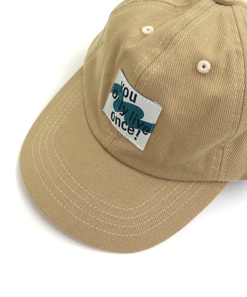 Ampersand（アンパサンド）の「デイリーキャップ_UVカット（キャップ・キッズ・ブラック/ベージュ/ピンク/インディゴブルー・50/54/58）」の15枚目の写真