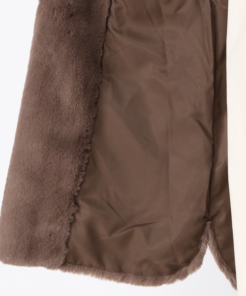 BARNYARDSTORM（バンヤードストーム）の「BARNYARDSTORM / ファーベスト（ブルゾン・レディース・ブラック/ブラウン・1/0）」の13枚目の写真