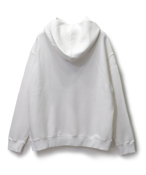 CORISCO（コリスコ）の「ヘビーウエイト裏毛カレッジ刺しゅうBIGプルパーカー(M1)（パーカー・メンズ・ホワイト/レッド/ブラック/ブルー/グレー・MEDIUM/LARGE/X-LARGE）」の7枚目の写真