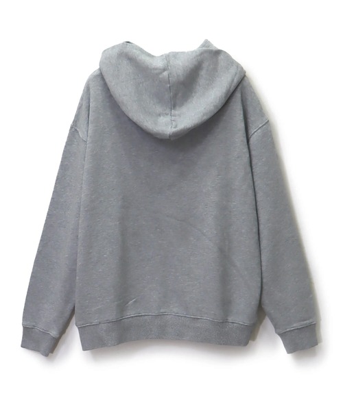 CORISCO（コリスコ）の「ヘビーウエイト裏毛カレッジ刺しゅうBIGプルパーカー(M1)（パーカー・メンズ・ホワイト/レッド/ブラック/ブルー/グレー・MEDIUM/LARGE/X-LARGE）」の13枚目の写真