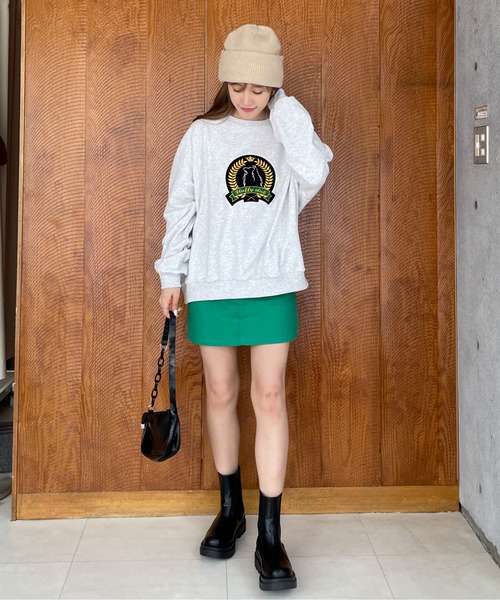 EPIMI E'PIMMY（エピミエピミー）の「【防水】ボリュームソールサイドゴアショートブーツ（ブーツ・レディース・ブラック・MEDIUM/LARGE）」の5枚目の写真